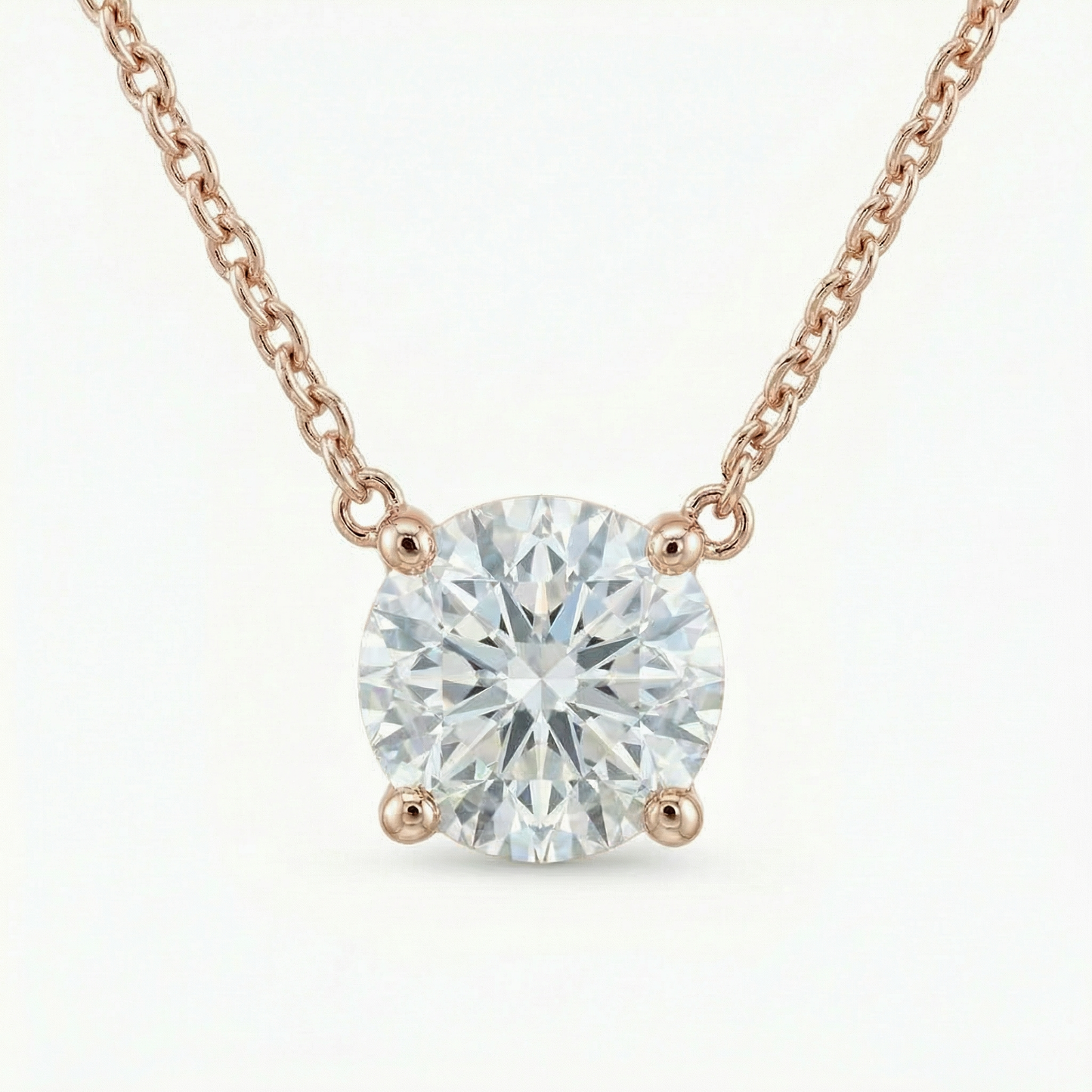 Floating Diamond Necklace