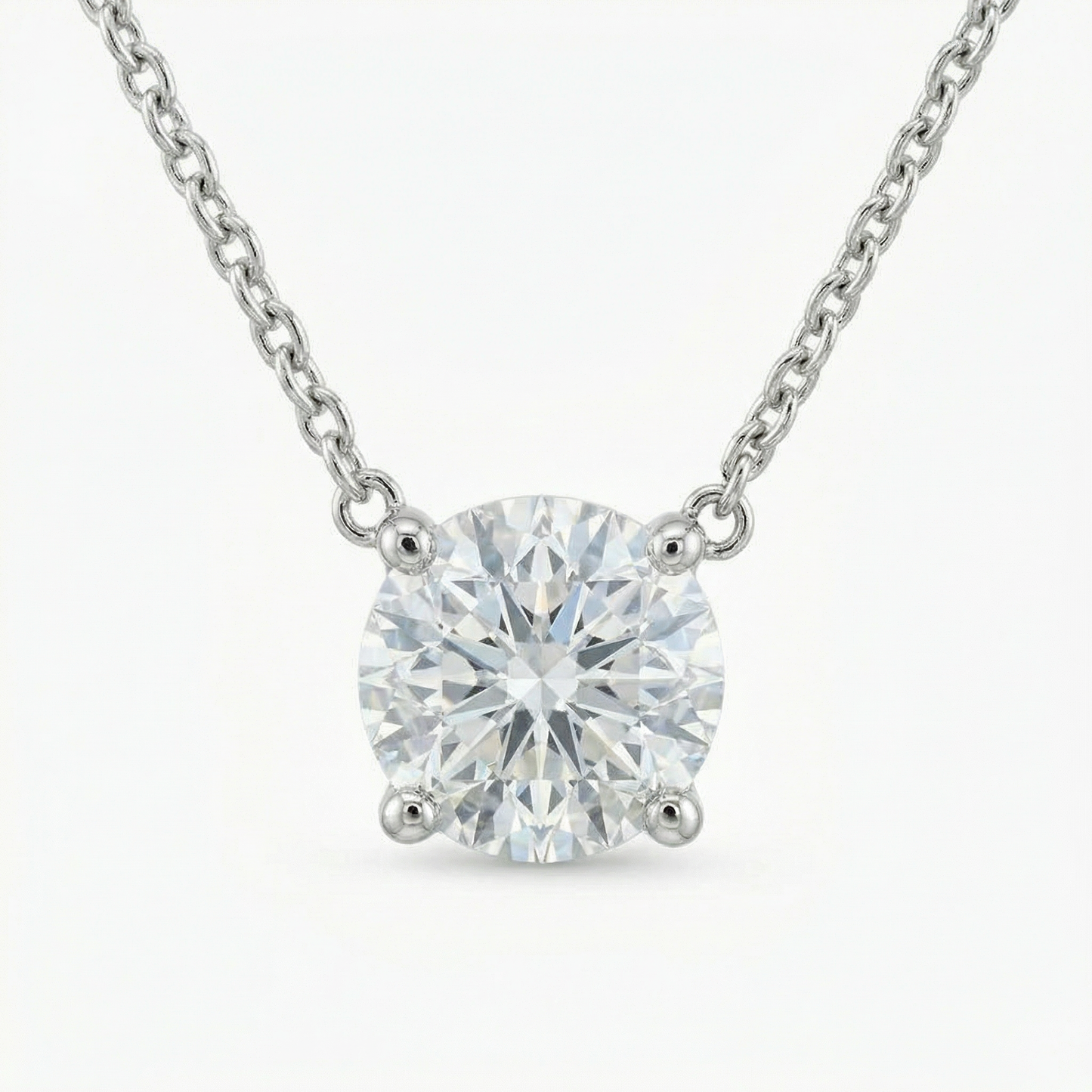 Floating Diamond Necklace
