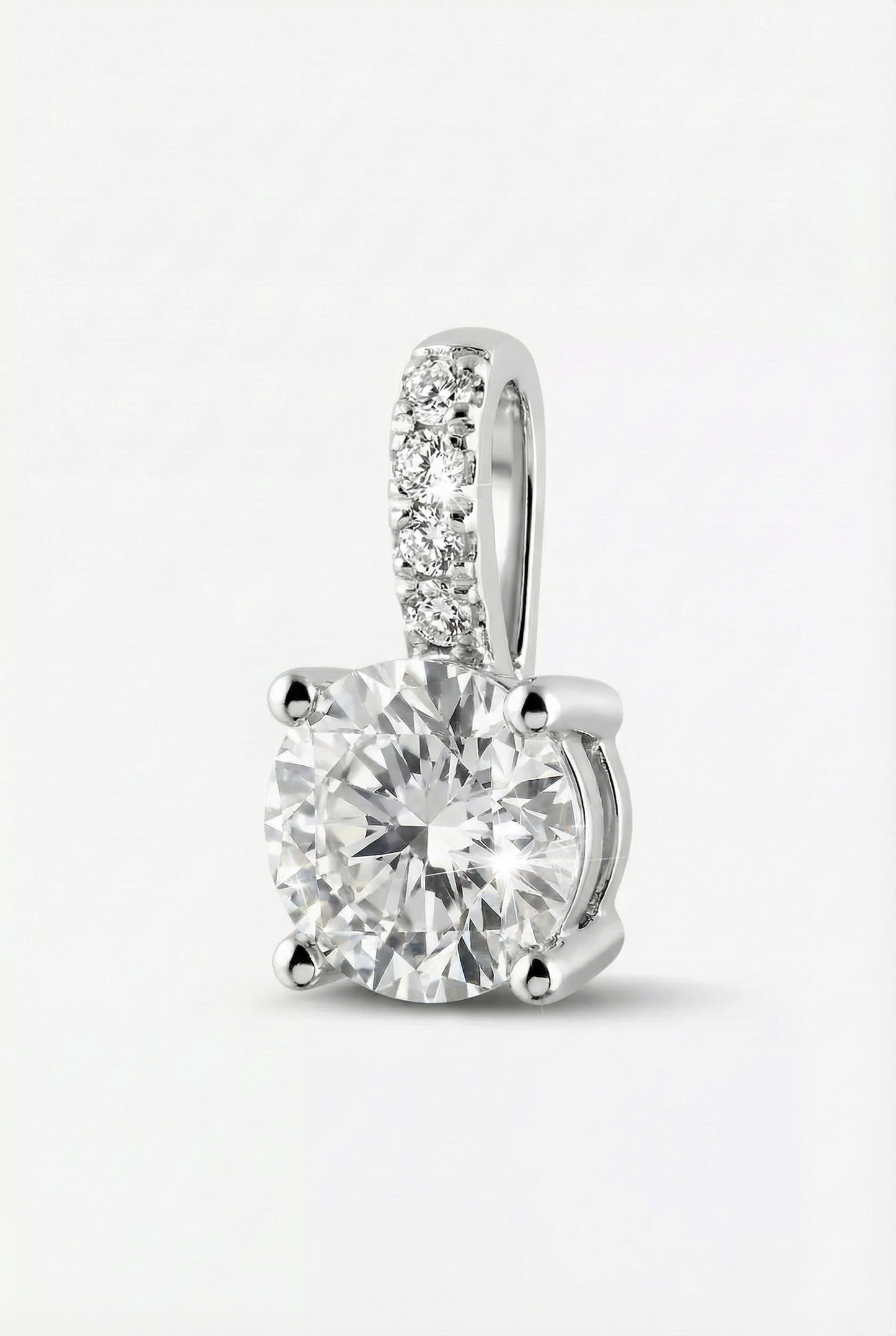 Diamond Bail Pendant