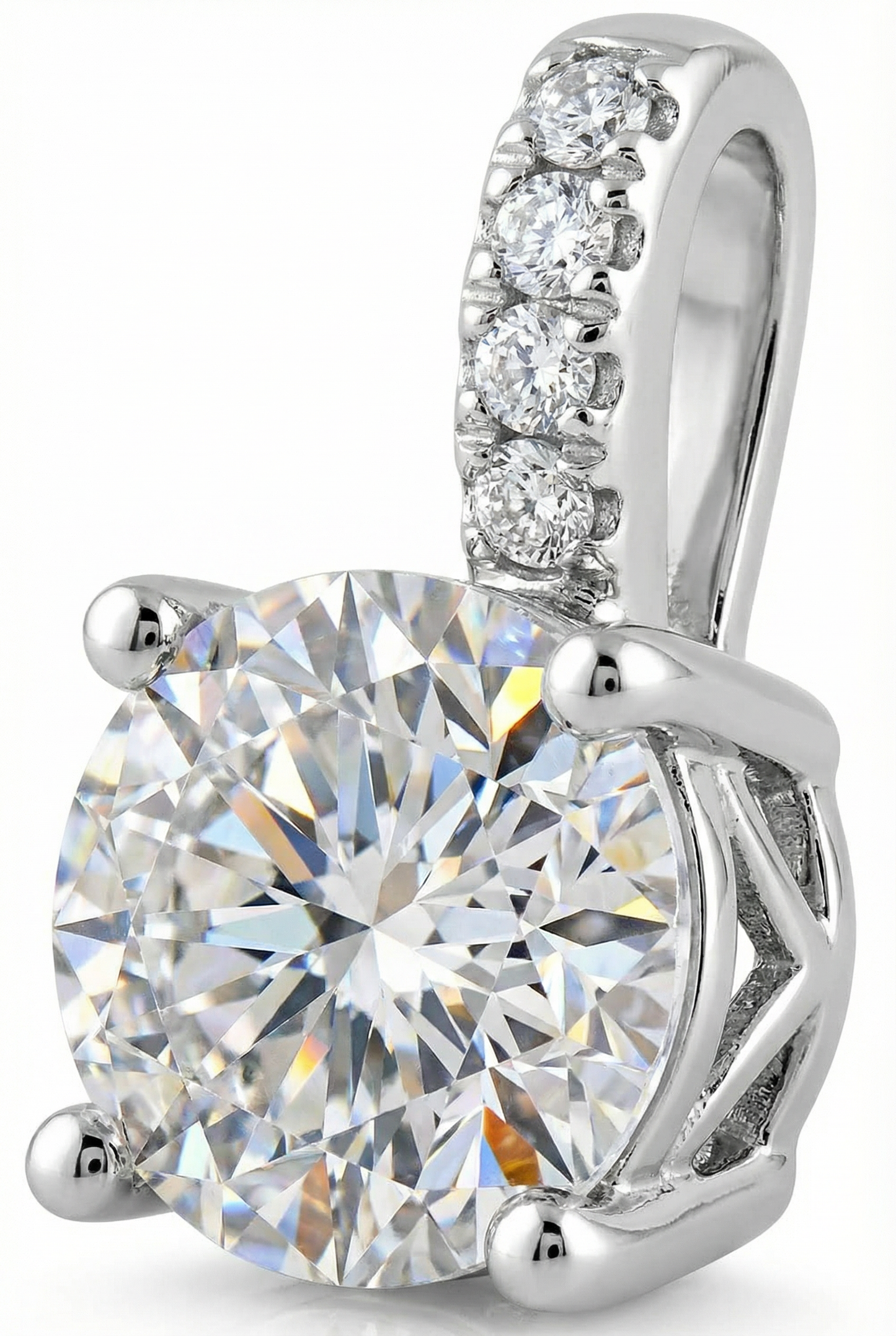 Diamond Bail Pendant