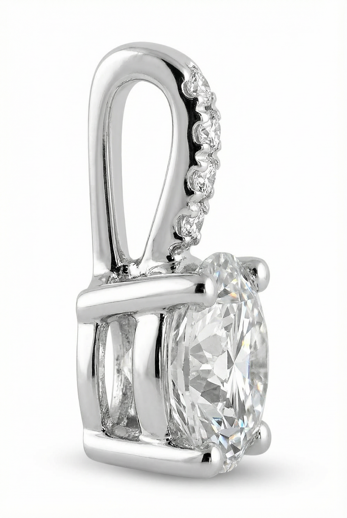 Diamond Bail Pendant