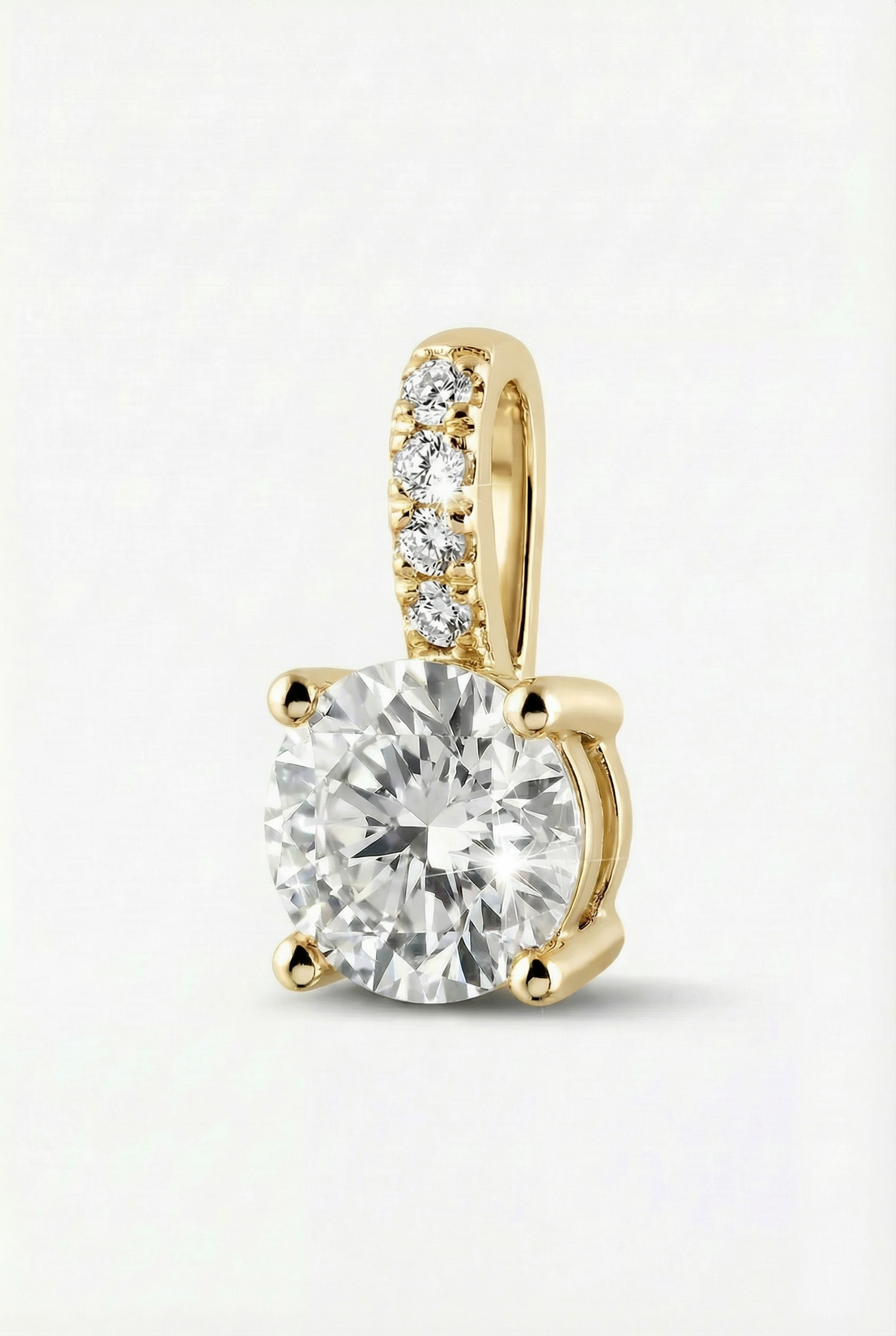 Diamond Bail Pendant