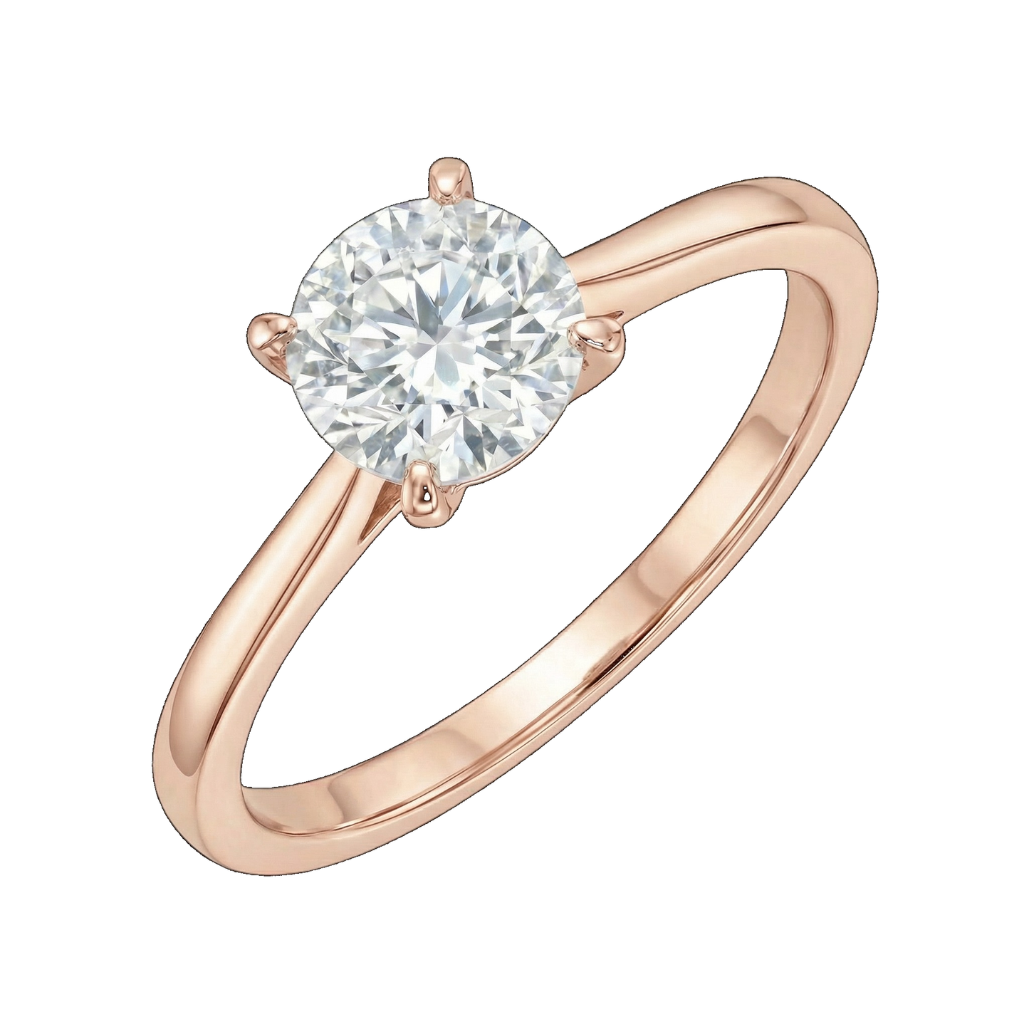 4-Prong Solitaire Diamond Ring