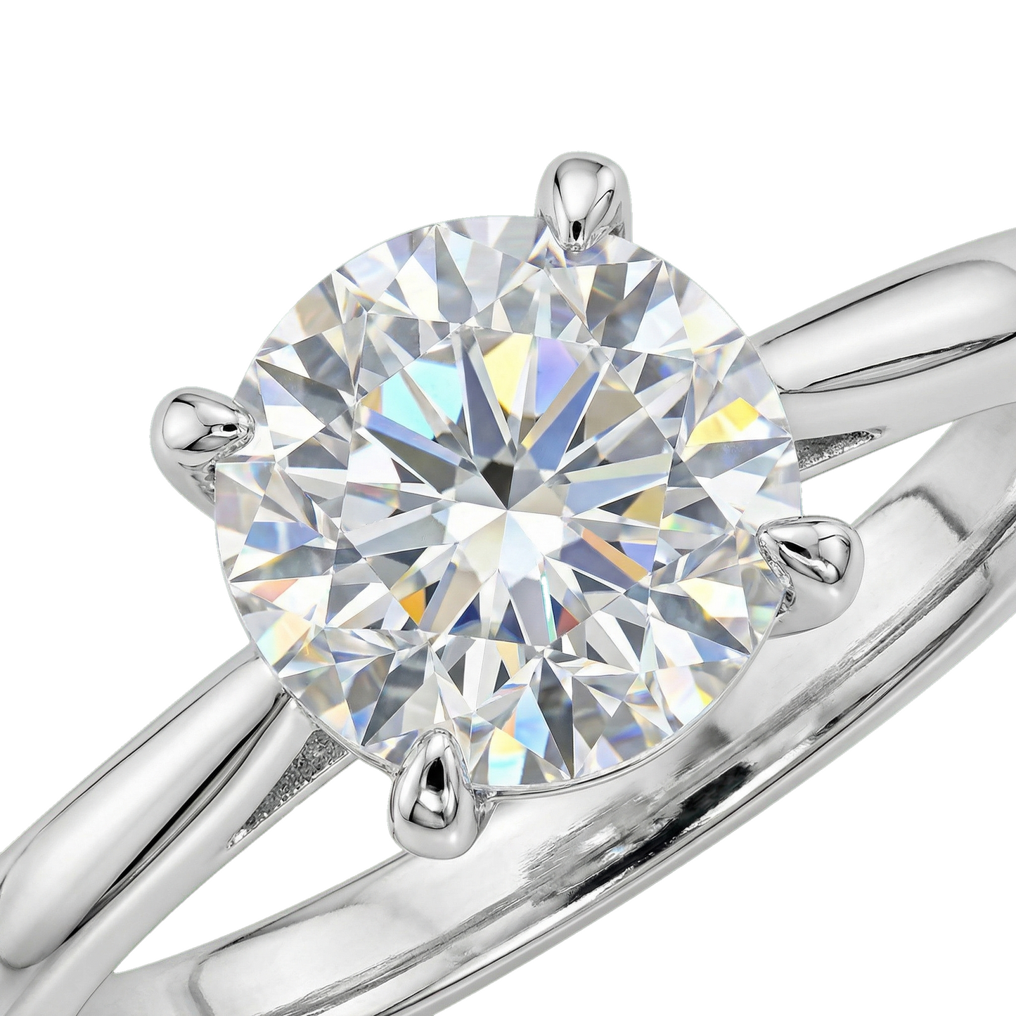 4-Prong Solitaire Diamond Ring