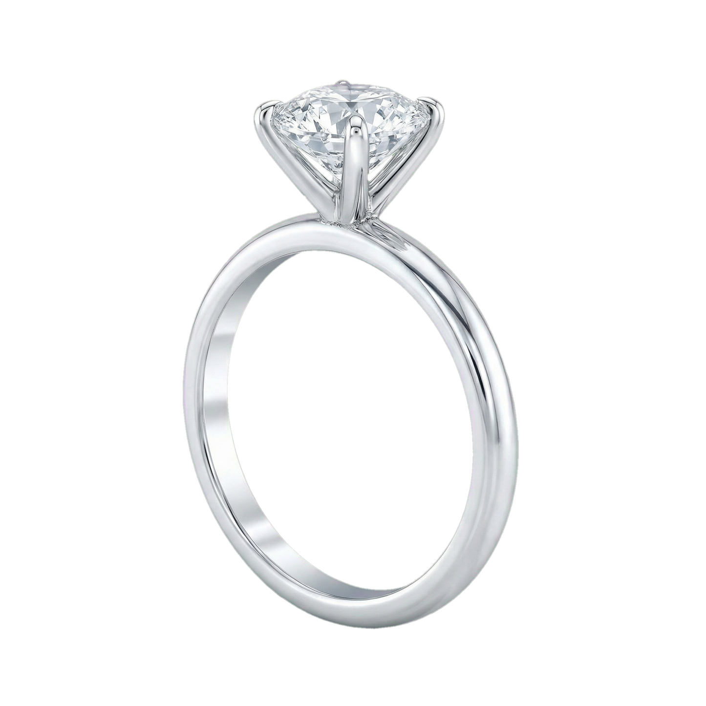 4-Prong Solitaire Diamond Ring