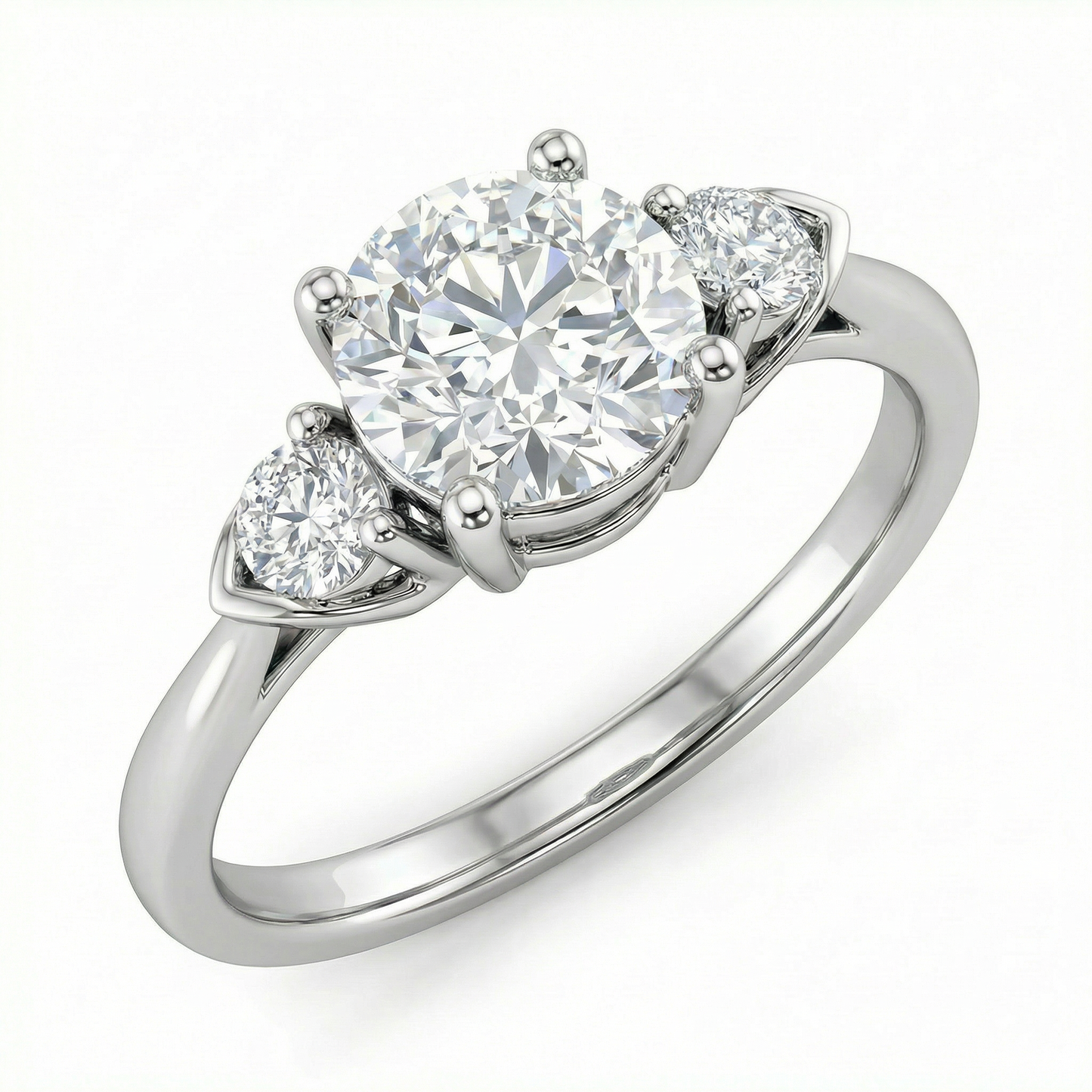 Three-Stone Diamond Ring