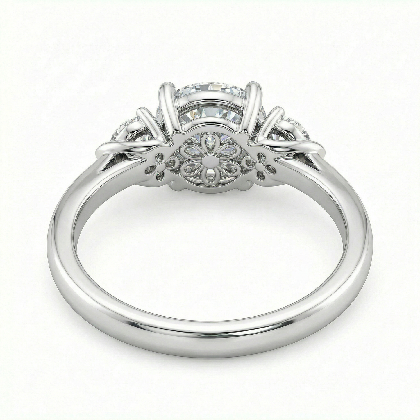 Three-Stone Diamond Ring