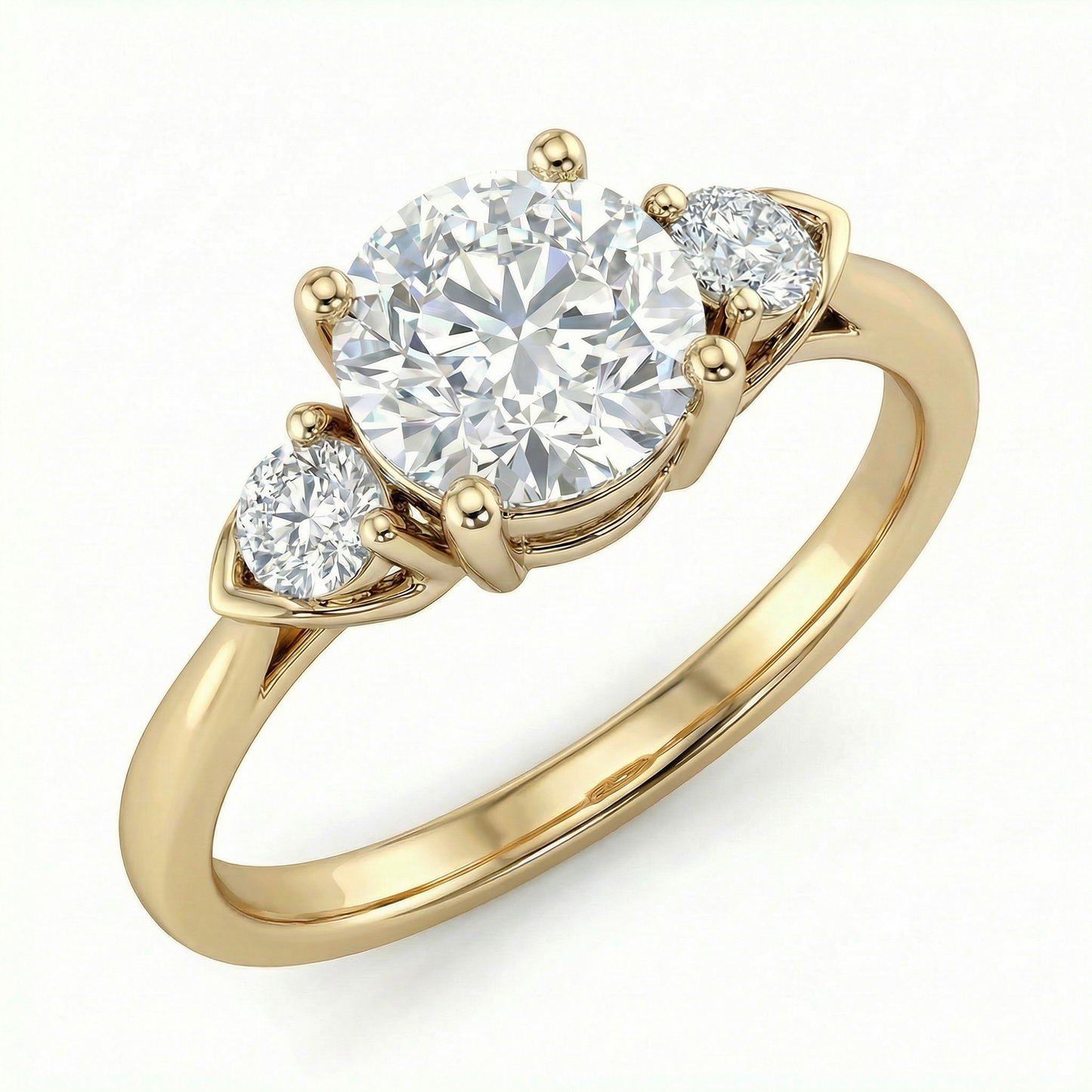 Three-Stone Diamond Ring